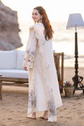 3 Piece – Unstitched Fully Embroidered Lawn Fabric