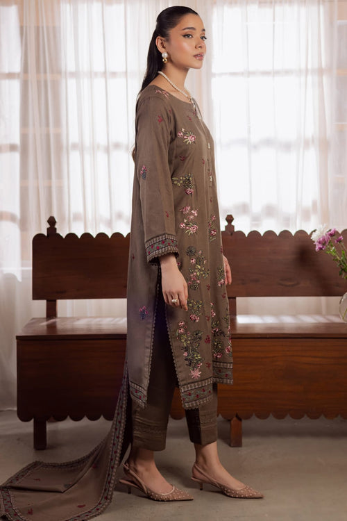3 Piece - Premium Embroidered Karandi