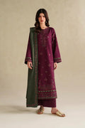 Unstitched Fully Embroidered Lawn Suit With Lawn Embroidered Dupatta