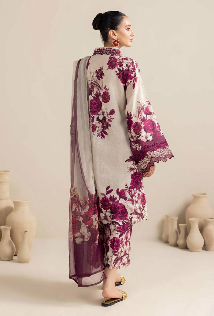 Unstitched Digital Printed Lawn Suit With Digital Printed Lawn Dupatta