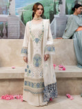 MAHNUR lawn Luxury Embroidered Chikankari 3 Piece Suit